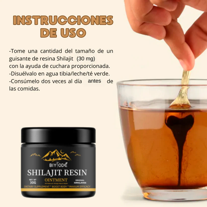 SHILAJIT 100% PURO 💎- Fuente de Energía Vital del Himalaya